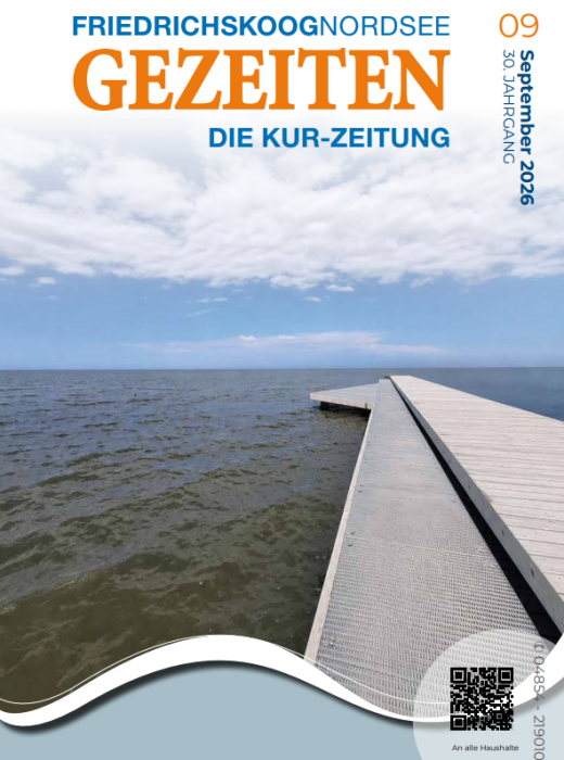 Gezeiten Friedrichskoog September 2026